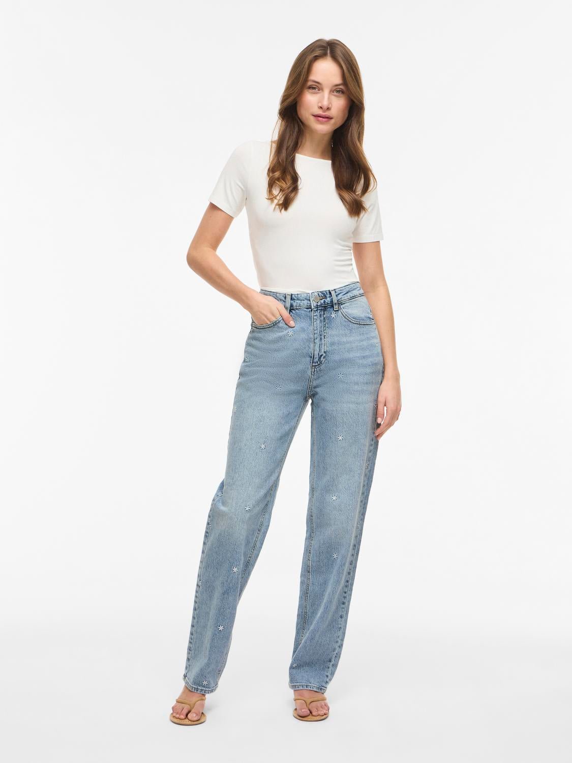 VIKELLY Jeans - Light Blue Denim - VERO MODA & VILA Bergvik